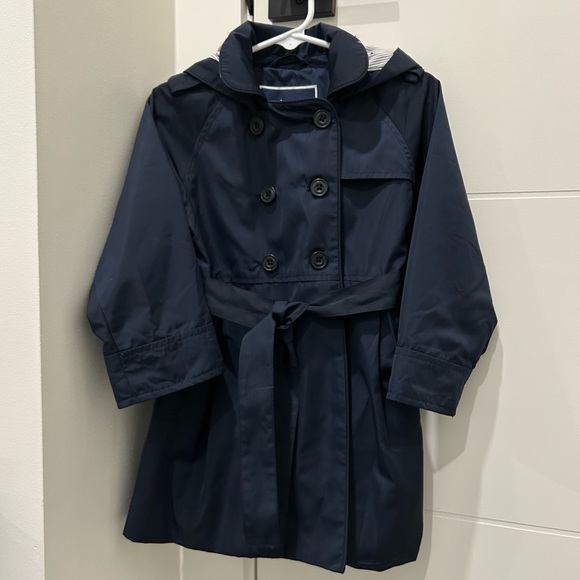 Jacadi Paris rain jacket navy blue 2T - Picture 1 of 4